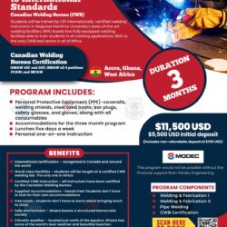 Welding Training to International Standards - Canadian Welding Bureau (CWB)